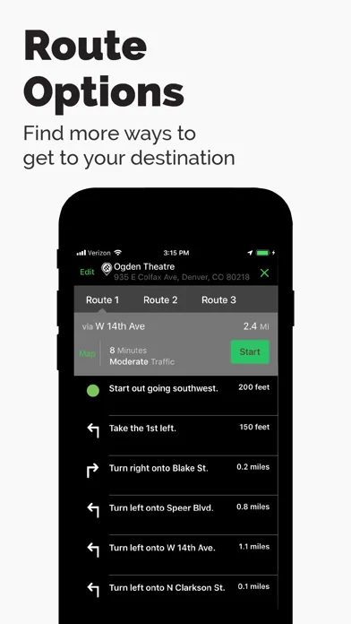 MapQuest GPS Navigation & Maps Screenshots