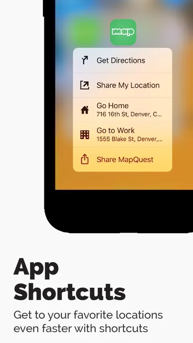 MapQuest GPS Navigation & Maps Screenshots