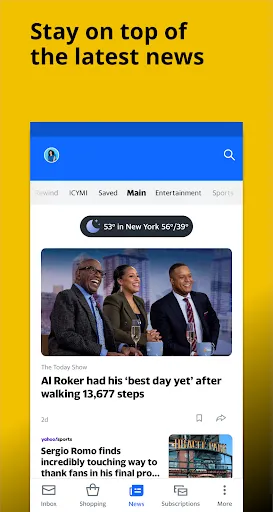 AOL: Email News Weather Video Screenshots