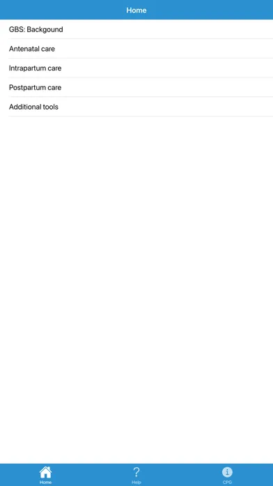 GBS Resource for Midwives স্ক্রিনশট
