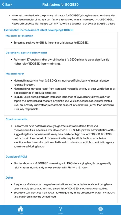 GBS Resource for Midwives স্ক্রিনশট