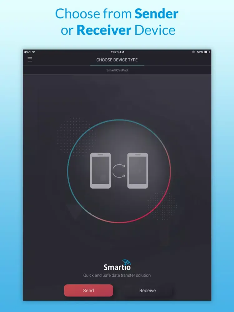 Screenshot di SmartIO - Content Transfer App iPad 