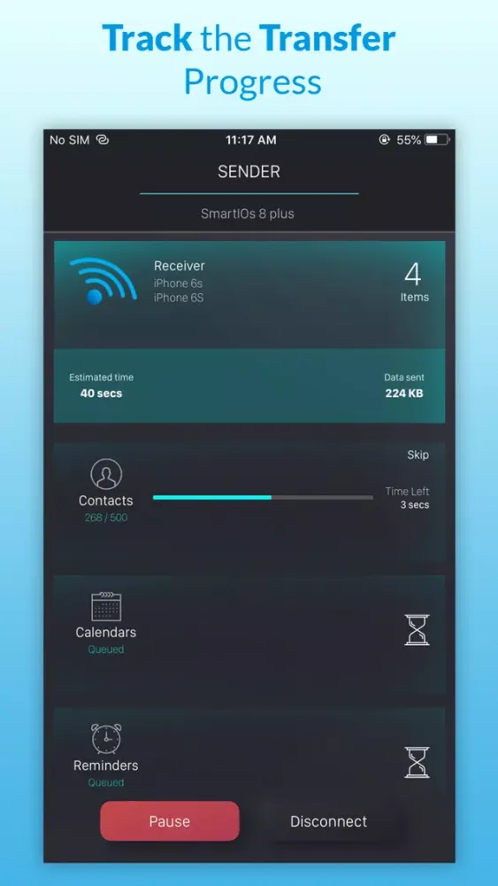 Screenshot di SmartIO - Content Transfer App