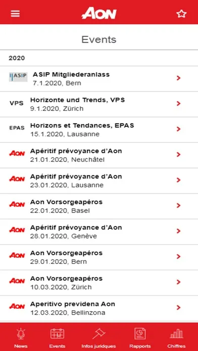 Aon BVG LPP স্ক্রিনশট