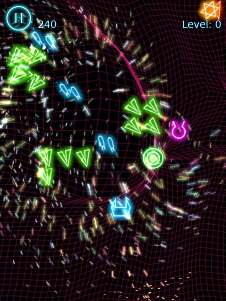 Скриншоты Reon Neon - Space shooting iPad 