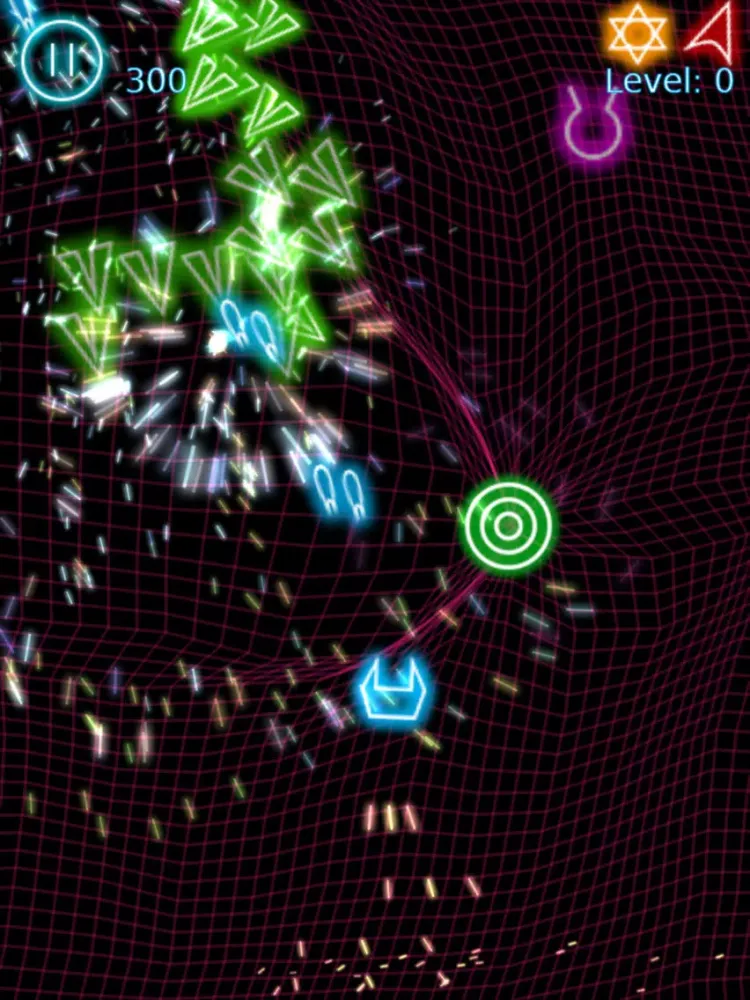 Скриншоты Reon Neon - Space shooting iPad 