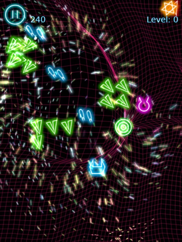 Скриншоты Reon Neon - Space shooting iPad 