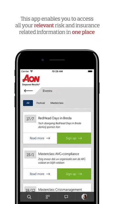 Ảnh chụp màn hình của Aon Alwayson