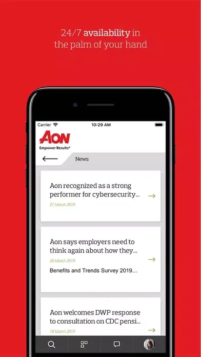 Ảnh chụp màn hình của Aon Alwayson