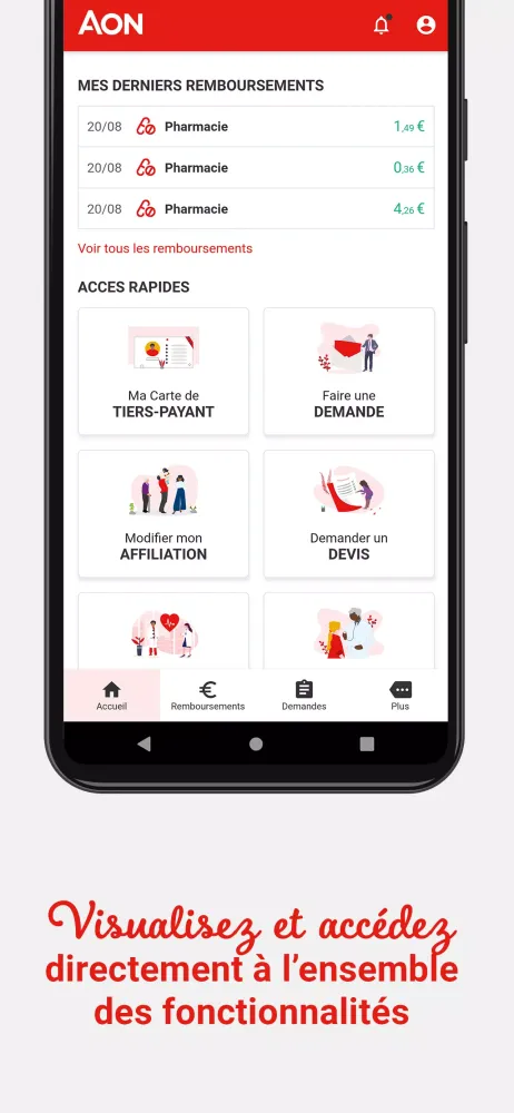 MySanté Screenshots