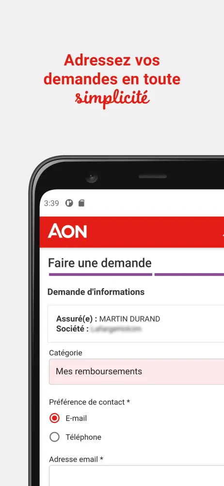 MySanté Screenshots