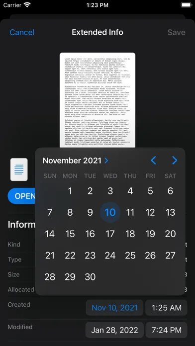 Extended File Info Ekran Görüntüleri