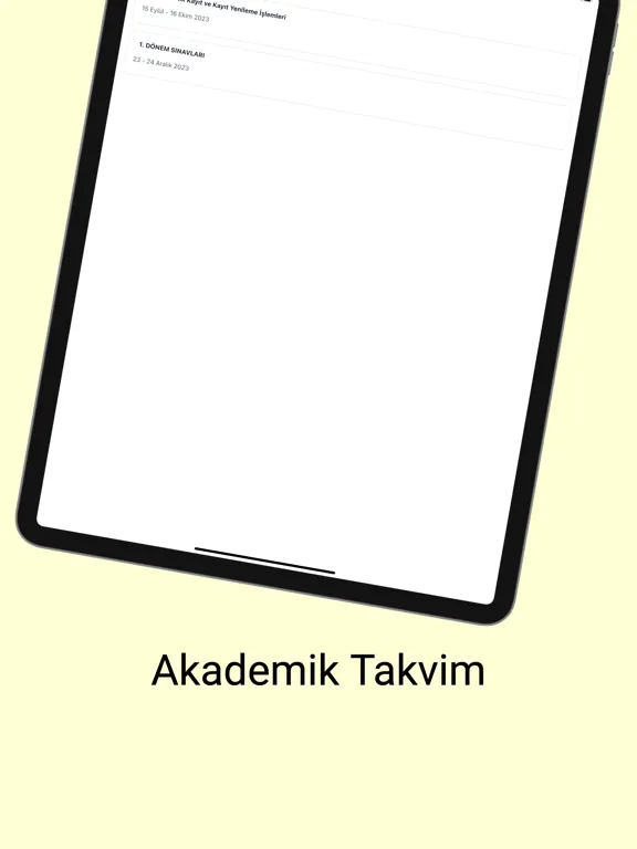 Zrzuty ekranu Açık Ortaokul iPad 