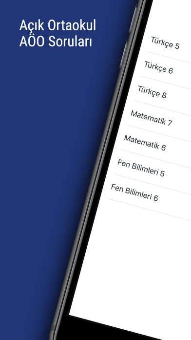 Zrzuty ekranu Açık Ortaokul