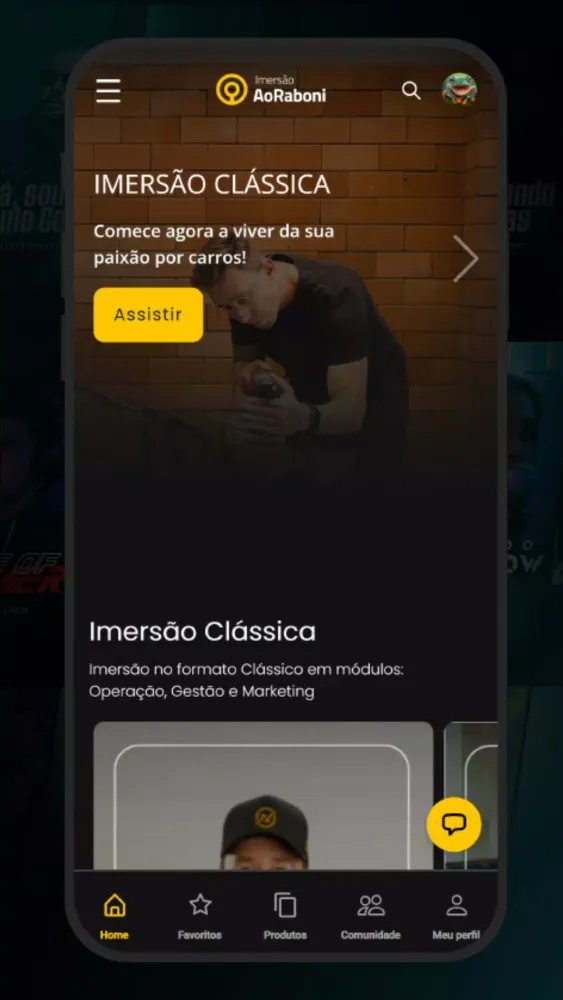 Tangkapan layar Imersão Aoraboni