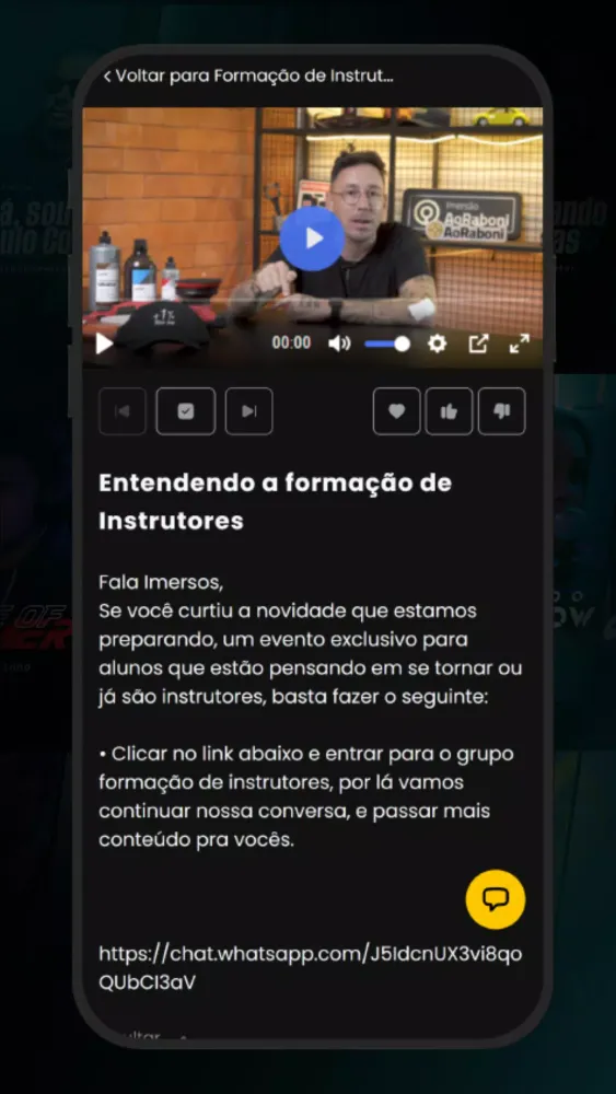 Tangkapan layar Imersão Aoraboni