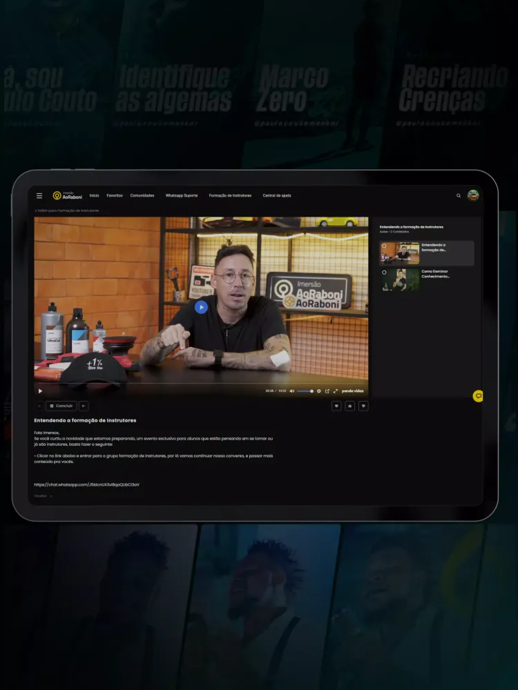 Tangkapan layar Imersão Aoraboni