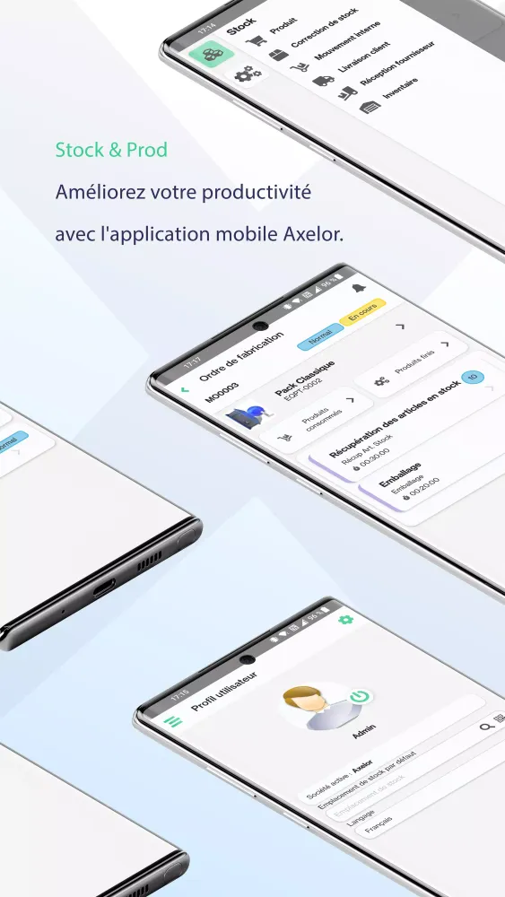 Axelor Open Mobile 스크린샷