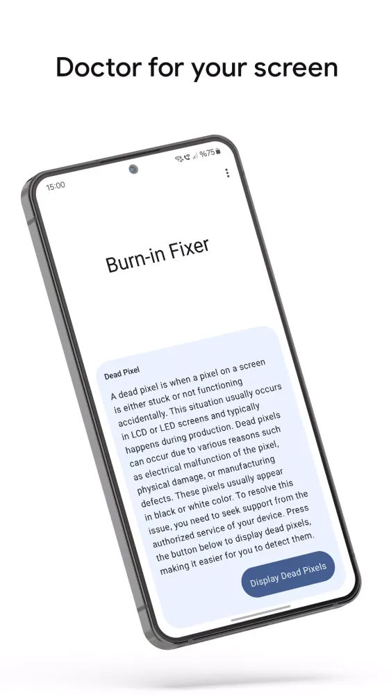 Zrzuty ekranu Burn-In: Ghost Screen Fixer