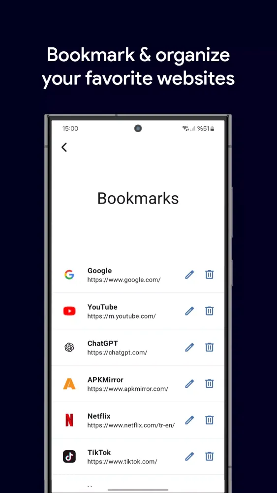 Screenshot di Neptune Browser