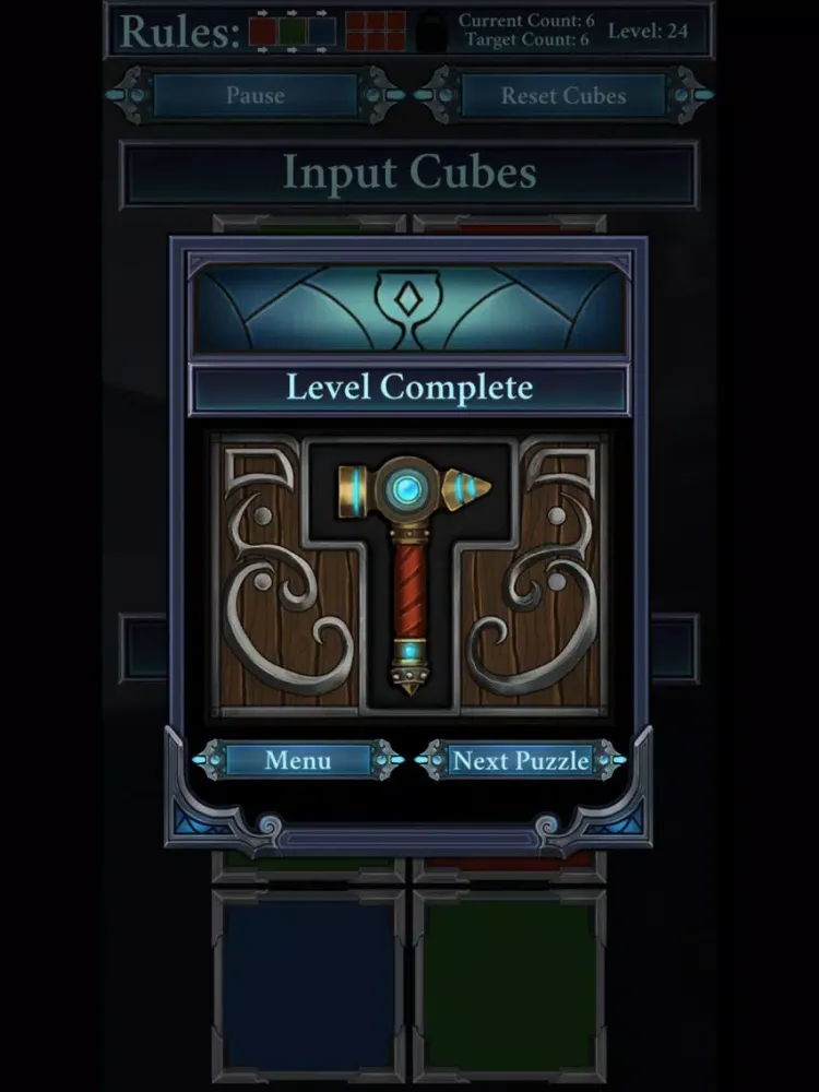 Capturas de tela do Puzzle Cubez iPad 