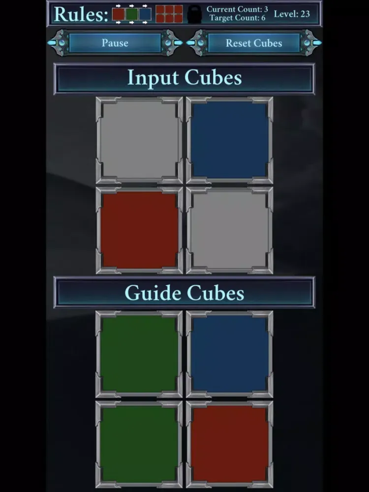 Capturas de tela do Puzzle Cubez iPad 