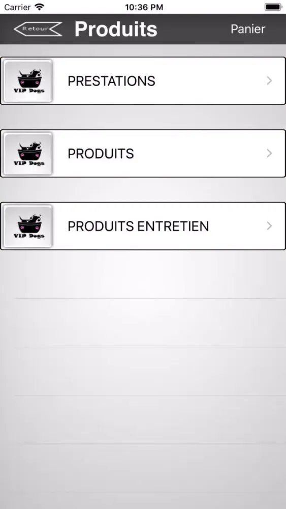 Captures d'écran de VIP Dog