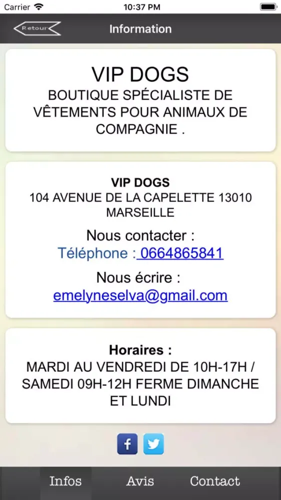 Captures d'écran de VIP Dog