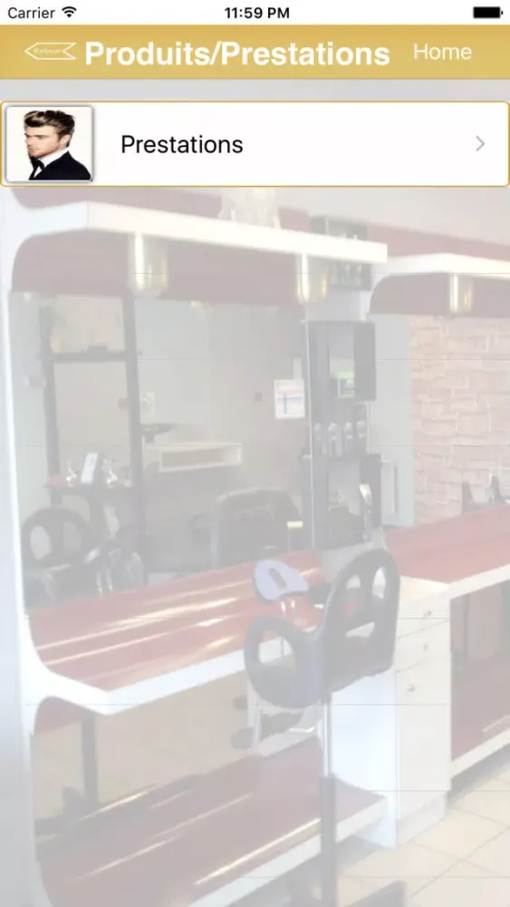 Tangkapan skrin Yoann Dumont Coiffeur Barbier