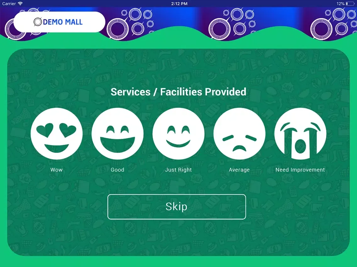 Capturas de tela do Scoop Survey iPad 