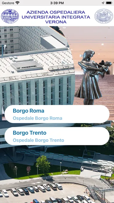 Zrzuty ekranu Ospedali Verona