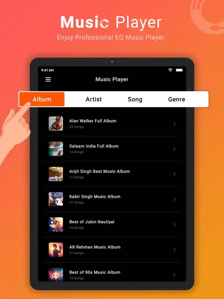 Music Player - Ringtone Maker iPad 应用截图