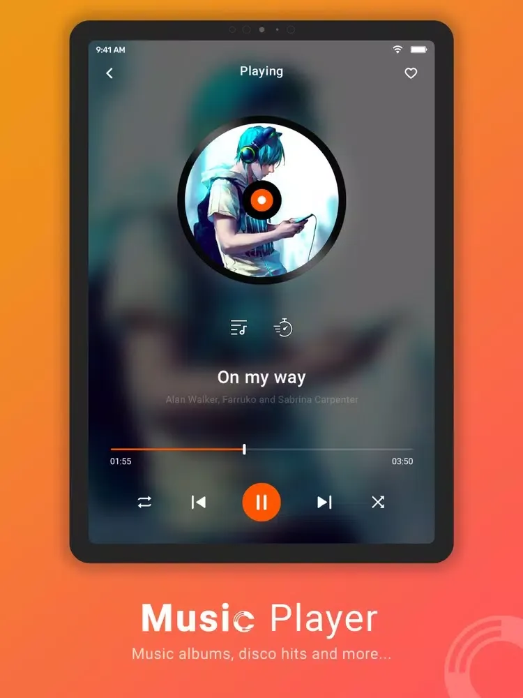 Music Player - Ringtone Maker iPad 应用截图