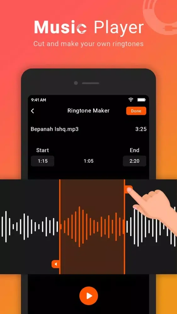Music Player - Ringtone Maker应用截图