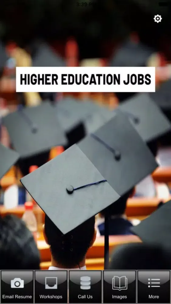 Tangkapan layar Higher Education Jobs
