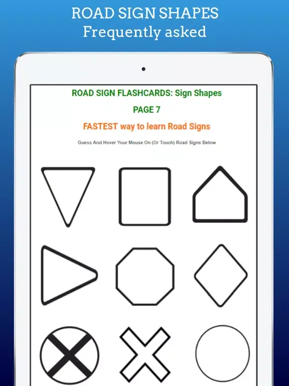 FL DMV PRACTICE DRIVING TESTS iPad  سکرین شاٹس