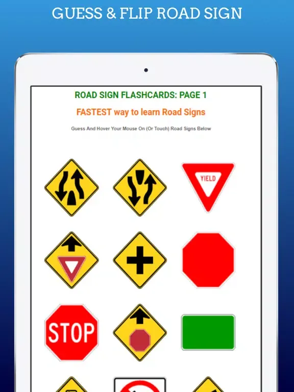 KS DMV PRACTICE DRIVING TESTS iPad 应用截图
