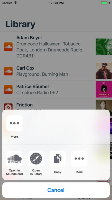 DJ Mixes, Sets and Podcasts Screenshots