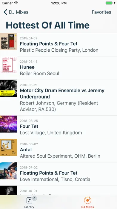 DJ Mixes, Sets and Podcasts Screenshots