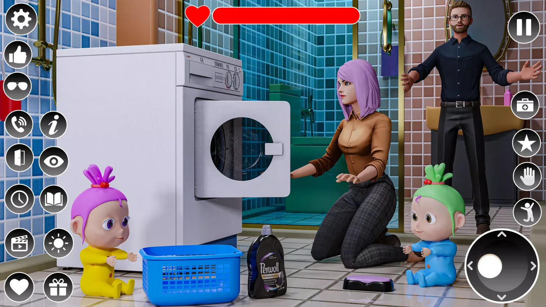 Tangkapan layar Pregnant Mother Family Game
