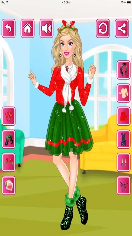 Capturas de pantalla de Winter Girls Dress up ,Makeup, Makeover