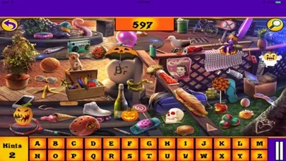 Free Hidden Objects: Halloween Hidden Alphabets应用截图