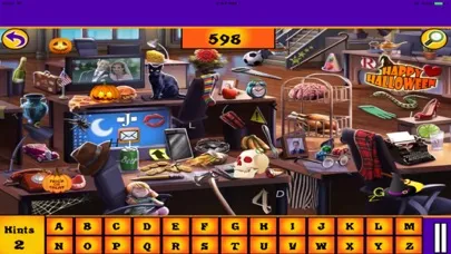 Free Hidden Objects: Halloween Hidden Alphabets应用截图