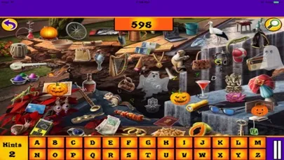 Free Hidden Objects: Halloween Hidden Alphabets应用截图