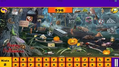 Free Hidden Objects: Halloween Hidden Alphabets应用截图