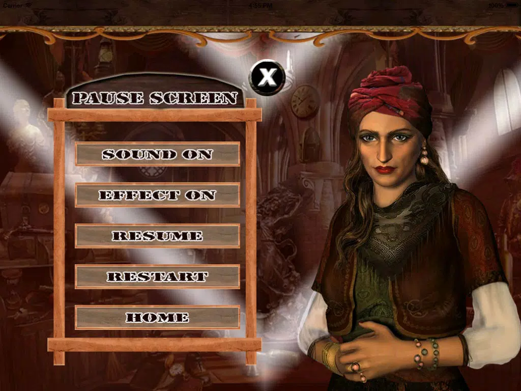ภาพหน้าจอของ Hidden Object:Ancient Palace iPad 