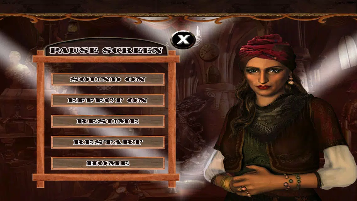 ภาพหน้าจอของ Hidden Object:Ancient Palace