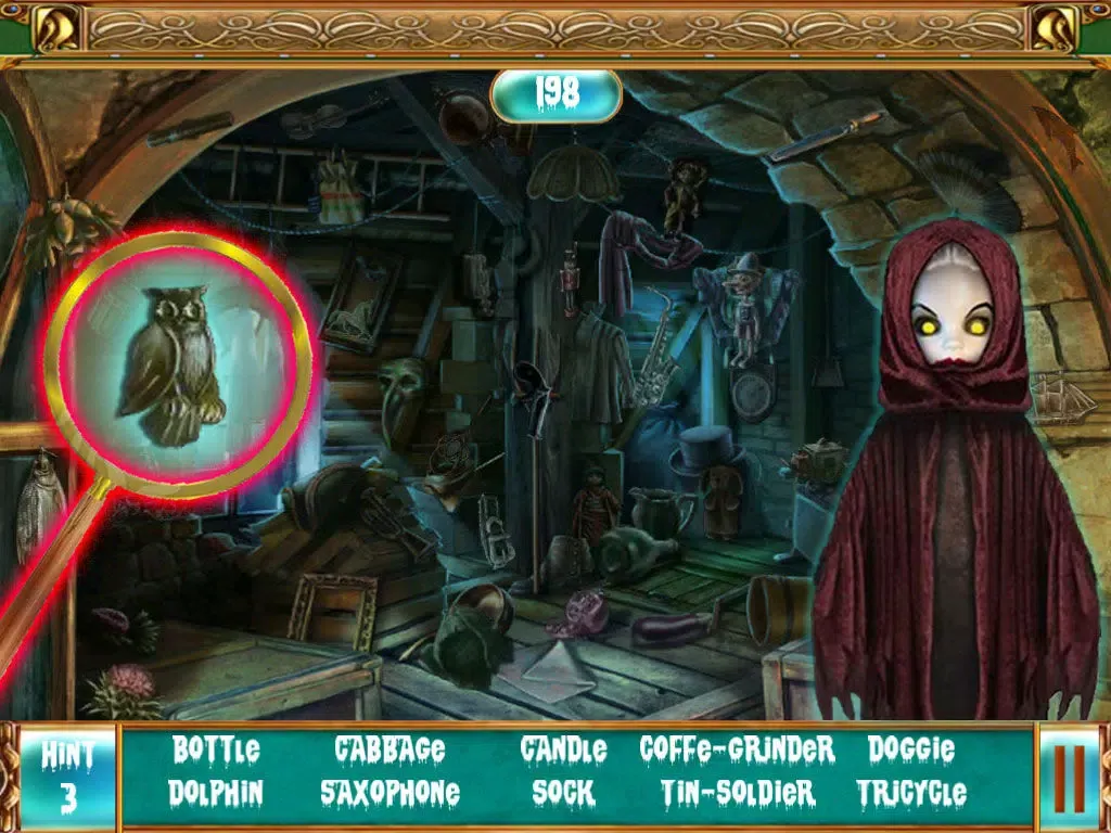 Capturas de pantalla de Hidden Object the Scary House iPad 