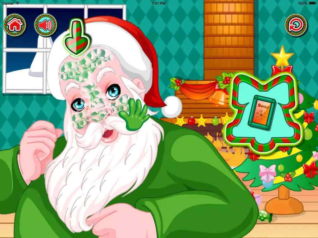 Christmas:Santa Makeover iPad  Ekran Görüntüleri