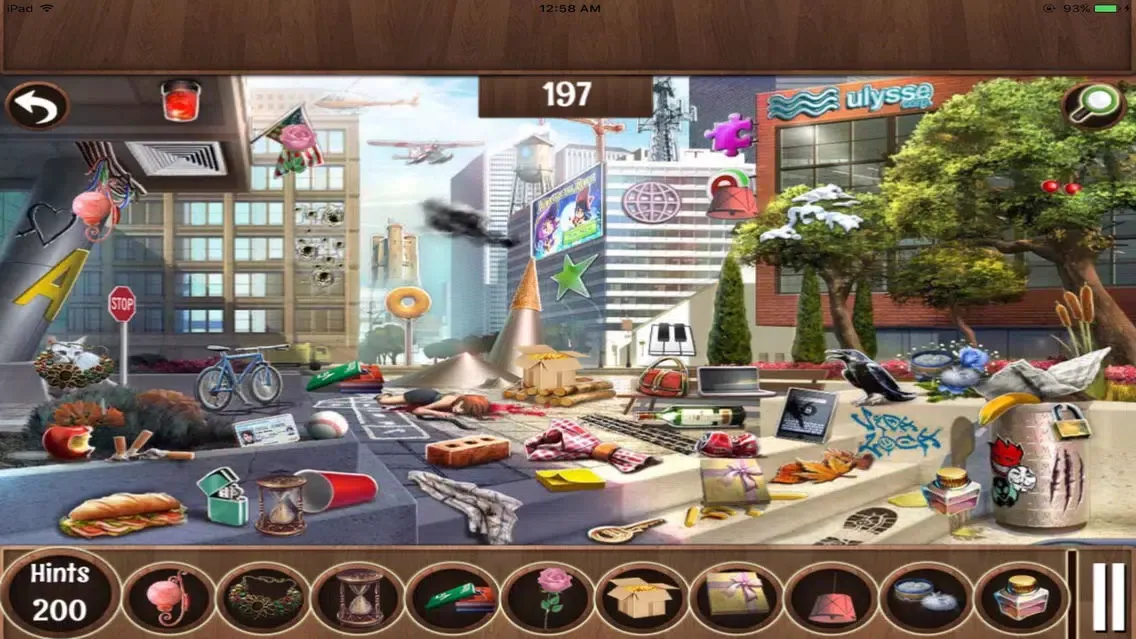 Captures d'écran de Free Hidden Object Games:Virtual City Search-Find